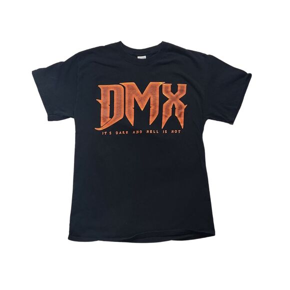 DMX 20th Anniversary‎ It's Dark And Hell Is Hot Tour 2019 Size M Unisex - Picture 1 of 5